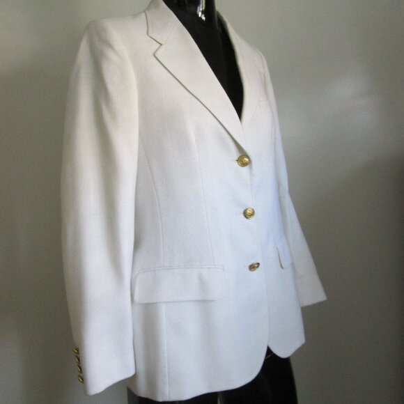 Point of View white Blazer Jacket - Picture 4 of 8